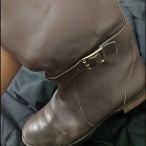 Ralph Lauren Leather boots worn. Size 8